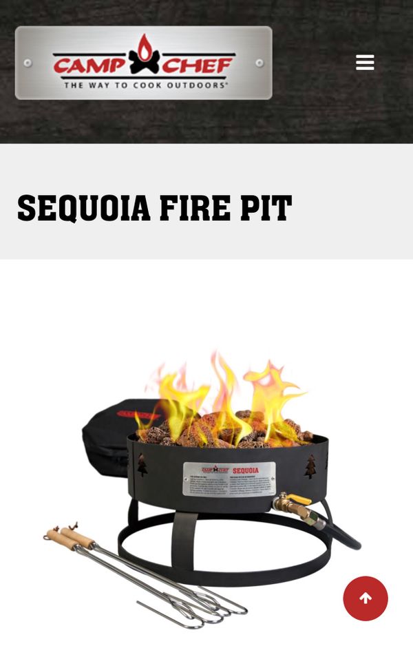 Camp Chef Sequoia Portable Fire Pit A Full Propane Tank Only Used Camp Chef Sequoia Portable Fire Pit A Full Propane Tank Only Used 3 Times For In Bot Wa Offerup