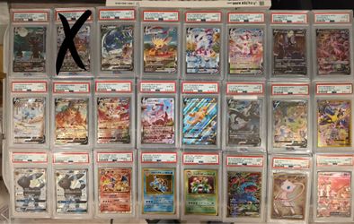 PSA Graded Pokemon Slab Lot