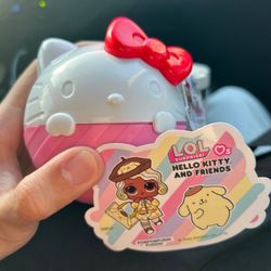LOL X Hello Kitty Surprise Doll Pompompurin