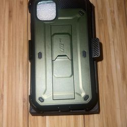 iPhone 11 Green Heavy Duty Case!