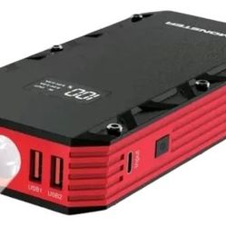 Monster Car Jump Starter , Flashlight, Phone Charger 