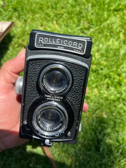 vintage Rolleicord camera