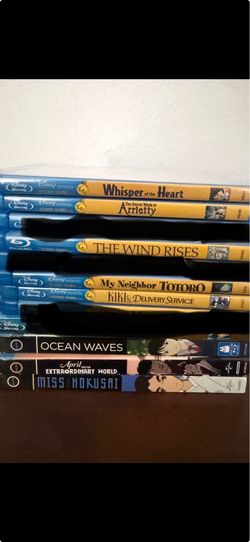 8 Miyazaki BluRays