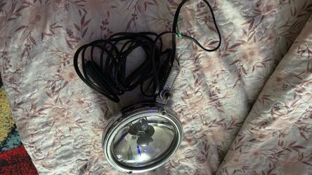 faro buscador de mano vintage (o handheld automotive spotlight)