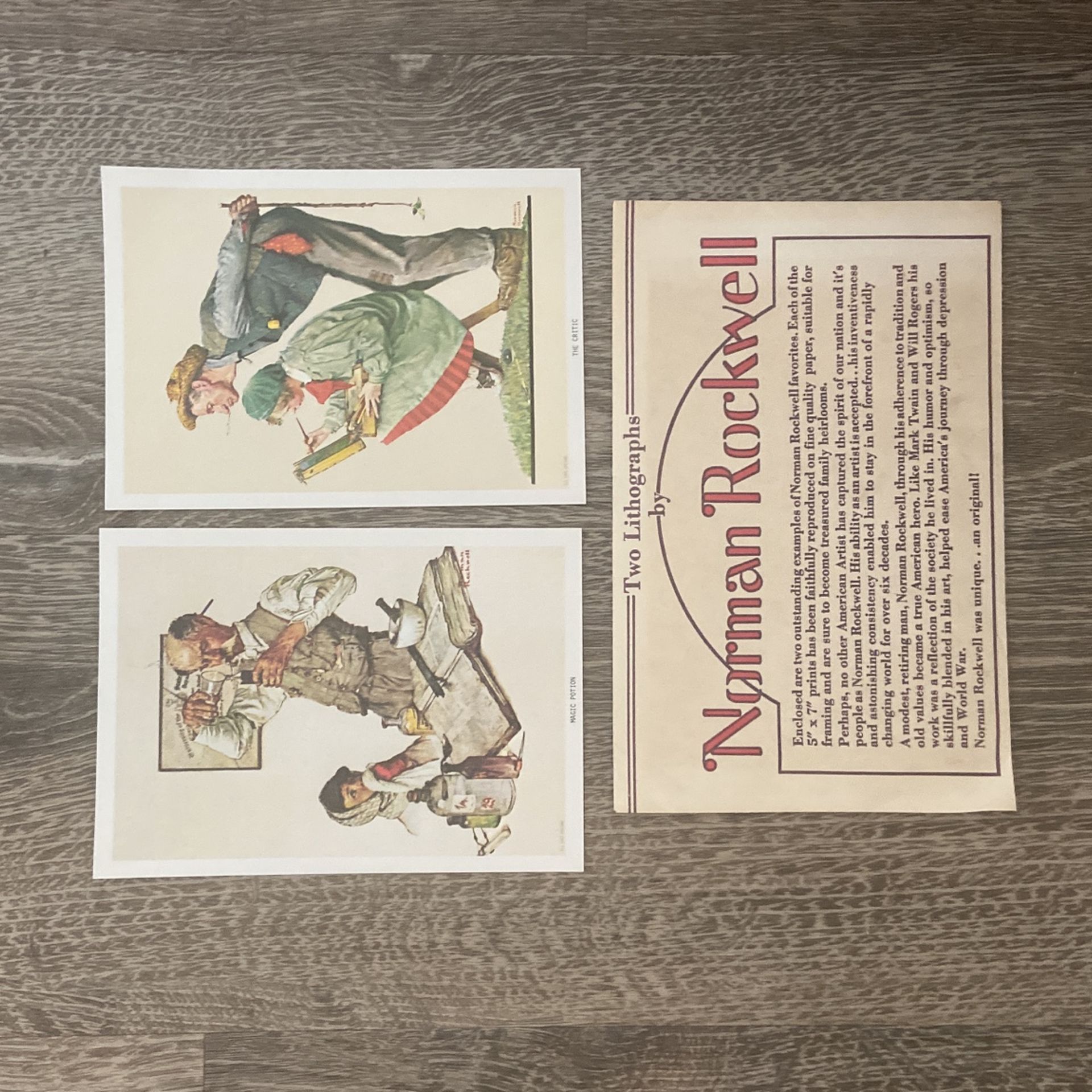 Norman Rockwell Lithographs