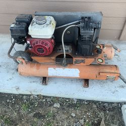 Industrial Air Compressor GX160 Honda Motor