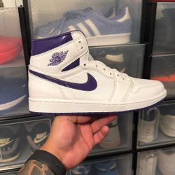 Jordan 1 Court Purple 