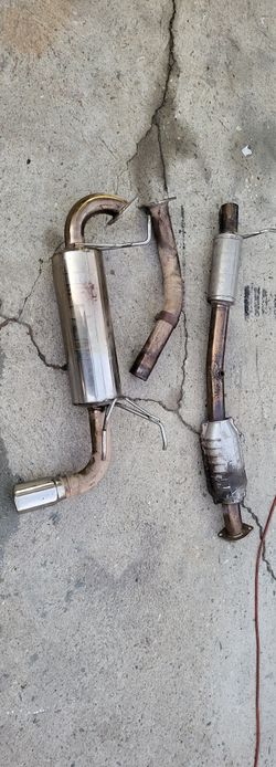 Miata Exhaust And steering Wheel