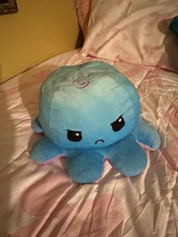 Mad/happy octopus 🐙 plush large size