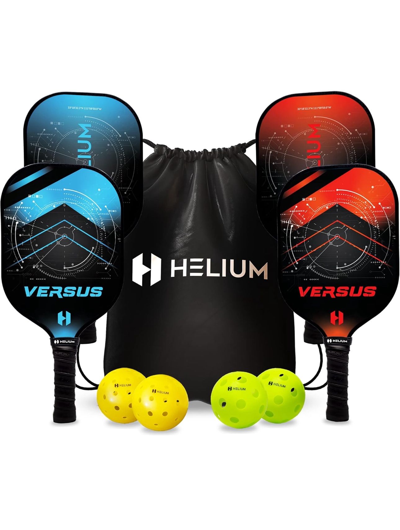 Helium Versus Pickleball Set - Brand New