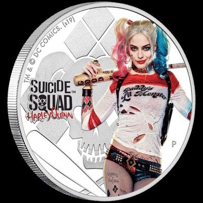 Silver Coin Harley Quinn 2019 1 Oz. 