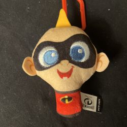 2019 Disney Pixar The Incredibles Jack-Jack Stuffed McDonald’s Clip On Toy