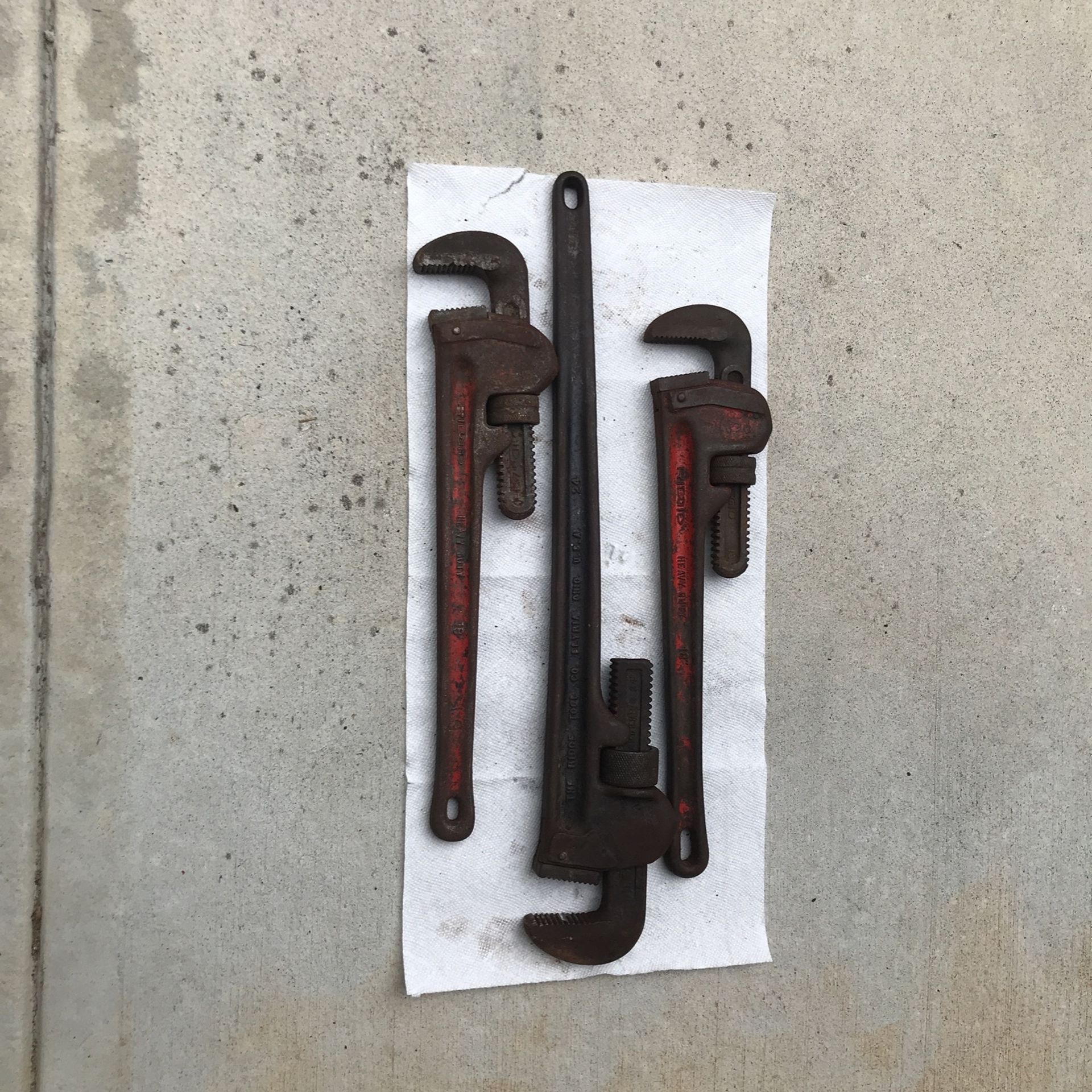 RIDGID Pipe Wrenches 