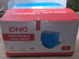 2 - 50 count Disposable Face Masks