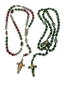 Nuestra Fe Rosarios de San Judas Tadeo made of pine wood - Rosarios catolicos para recuerdos - Rosario de San Judas Tadeo - Recuerdos de San Judas Tad