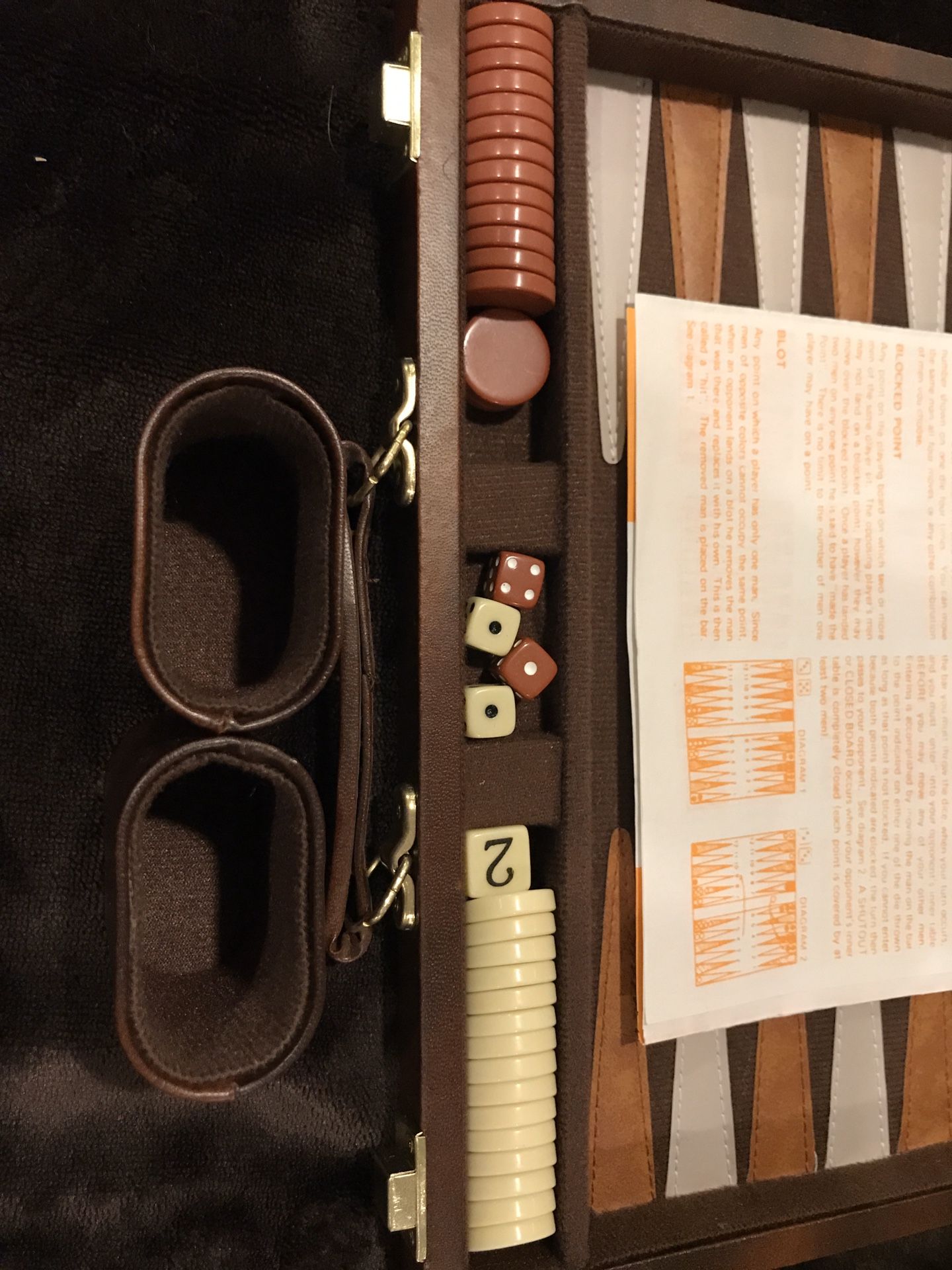 Vintage Backgammon Set