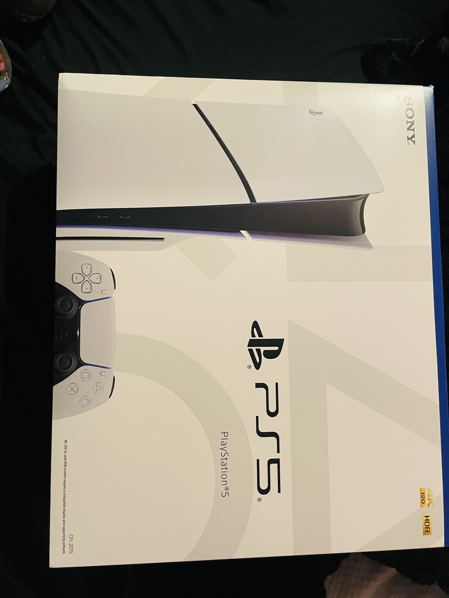 Ps5 Console And Control (slim) Blu-Ray Disc