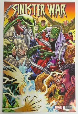 Sinister War 1 Marvel Comics TFAW Spider-man Variant Cover VF Condition Things