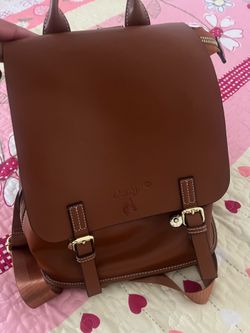 Mochila derby es de cuero auténtica