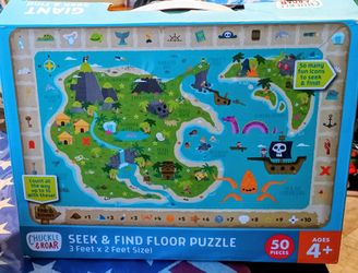 Chuckle & Roar Seek & Find Floor Puzzle