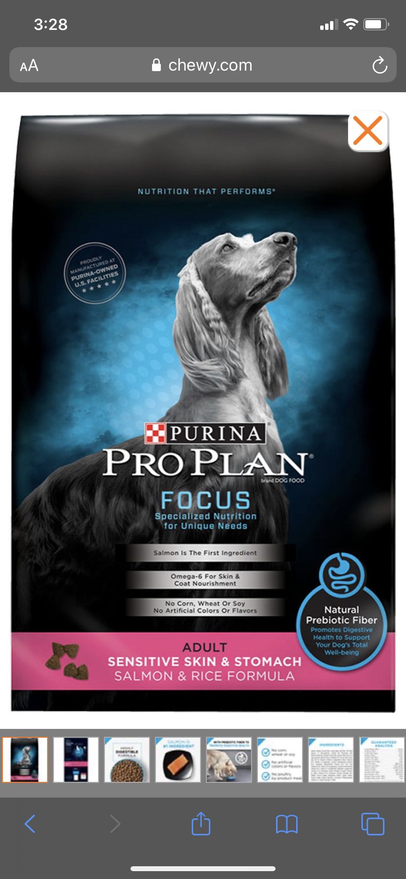 41lbg Bag Purina Pro Plan Dog Food