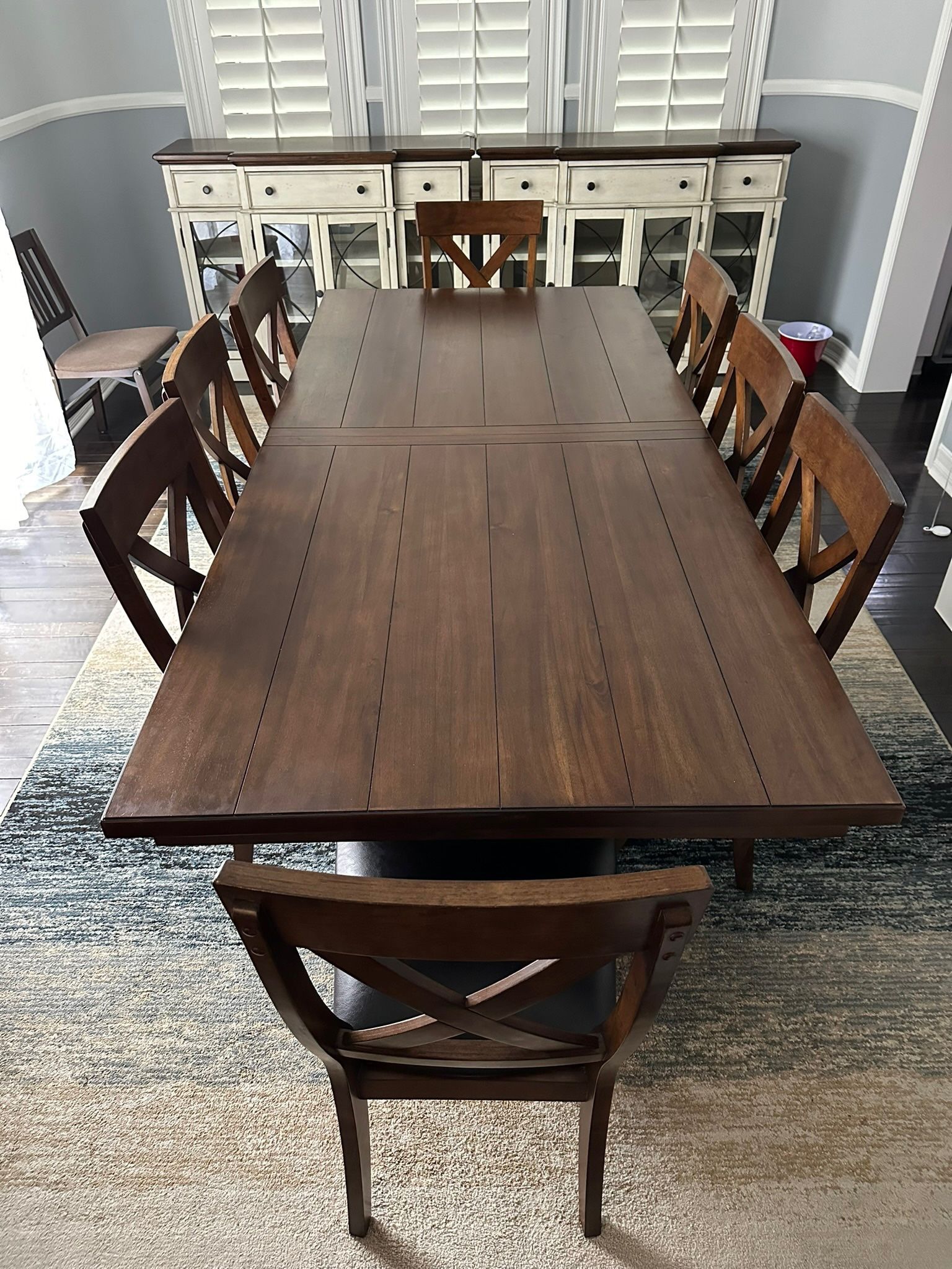 Dining Table with 8 Chairs