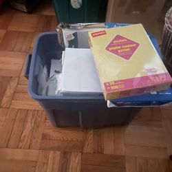 Copy Paper, Tub Full