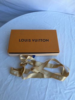 Louis Vuitton Empty Gift Box with Ribbon