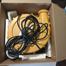 Used Inflatables  AIR pump $35