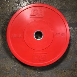 Weightlifting Bumper Plate 45Lbs Set Of 2