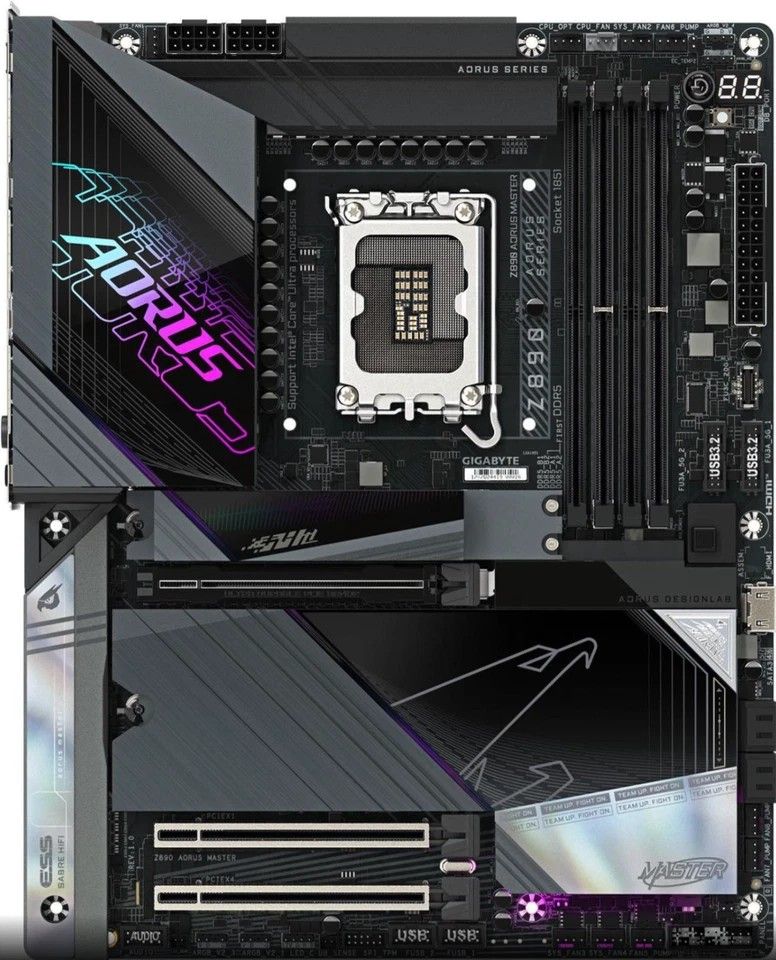 Gigabyte Aorus Master Z890 Motherboard LGA1851