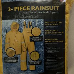 3pcs Rain suit 