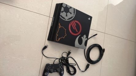 Sony PlayStation 4 Pro 1TB Star Wars Battlefront II Limited Edition , $230