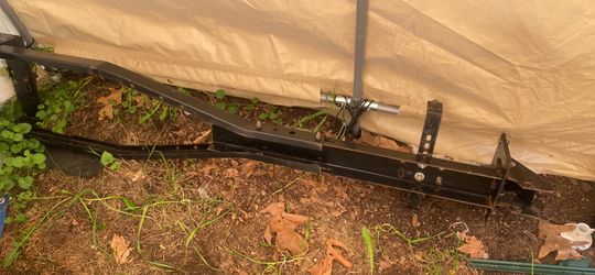 Riding Mower Plow And Weights 