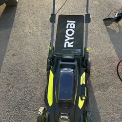 40V Ryobi Brushless Lawn Mower