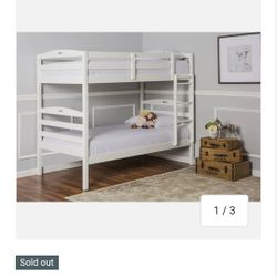 Brand New Twin Over Twin Bunk Bed