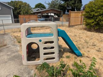 Outdoor children's slide
