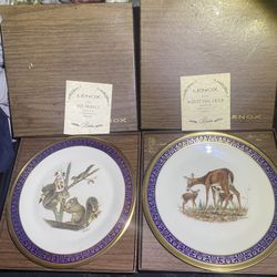 Lenox Collectible Plates W/ Certificate Of Auth