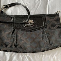 Black Coach Clutch 