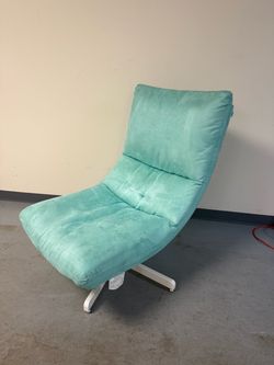 Suede Swivel Chair