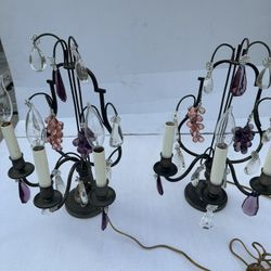 Set Of Antique Night Lights 