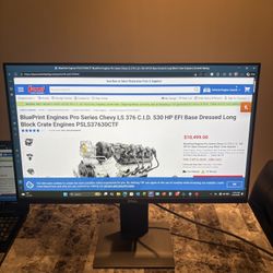 Dell 24" P2419H Monitor - Like New!