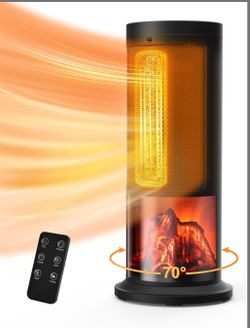 TRUSTECH 17" Space Heater, 1500W PTC
