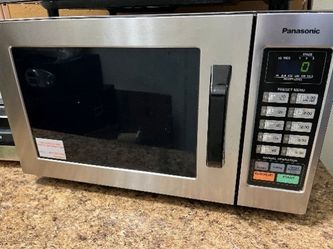 Panasonic NE-1054F Commercial Microwave, 1000W – Stainless