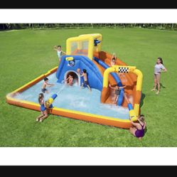 Super Speedway Inflatable Mega Water Park H2OGO!!!!