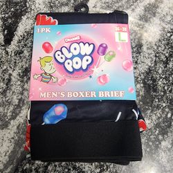 NEW Mens Medium Blow Pop Candy Boxer Breifs 

Pick up 77095 near Telge/West