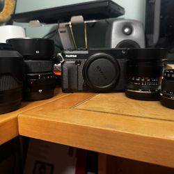Fujifilm GFX50R and lenses