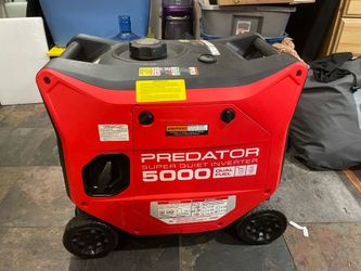 Predator 5000 Super Quiet Inverter Generator – Dual Fuel