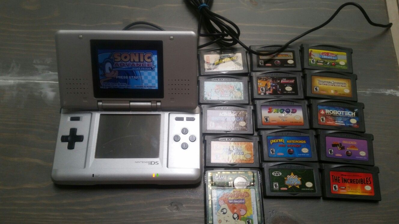 Nintendo Ds With 16 Gba Games For Sale In Santa Ana Ca Offerup