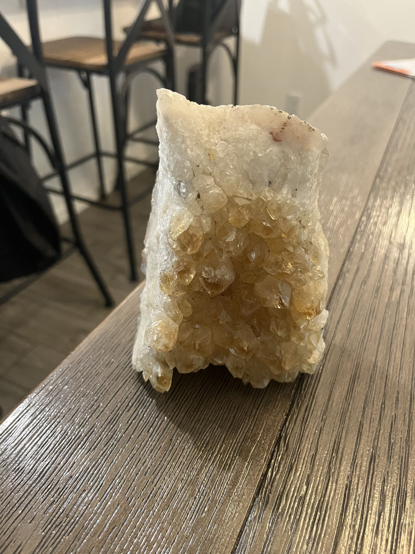 Citrine Cluster Crystal Geode Raw Natural